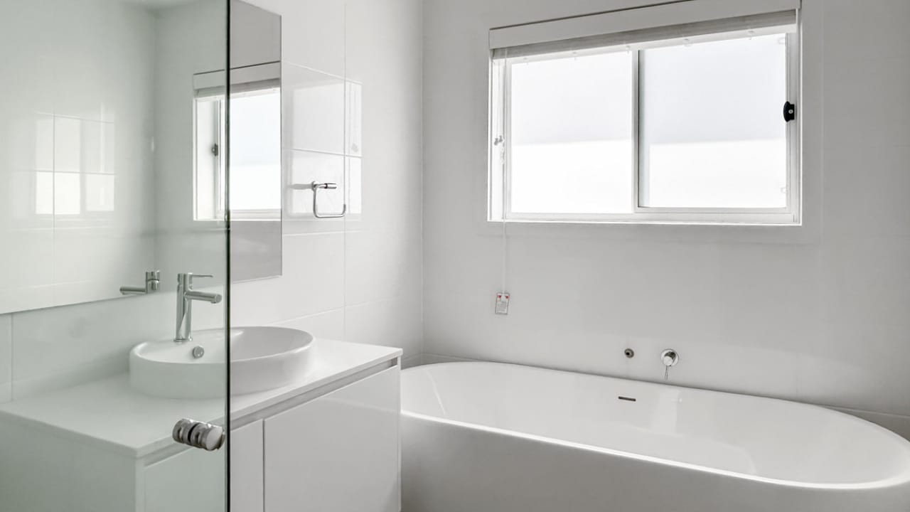 Room with own bathroom