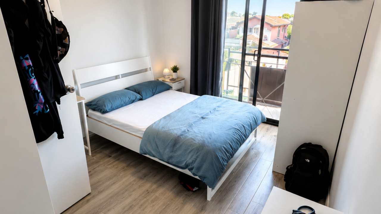 Furnished room with ensuite in a flatshare
