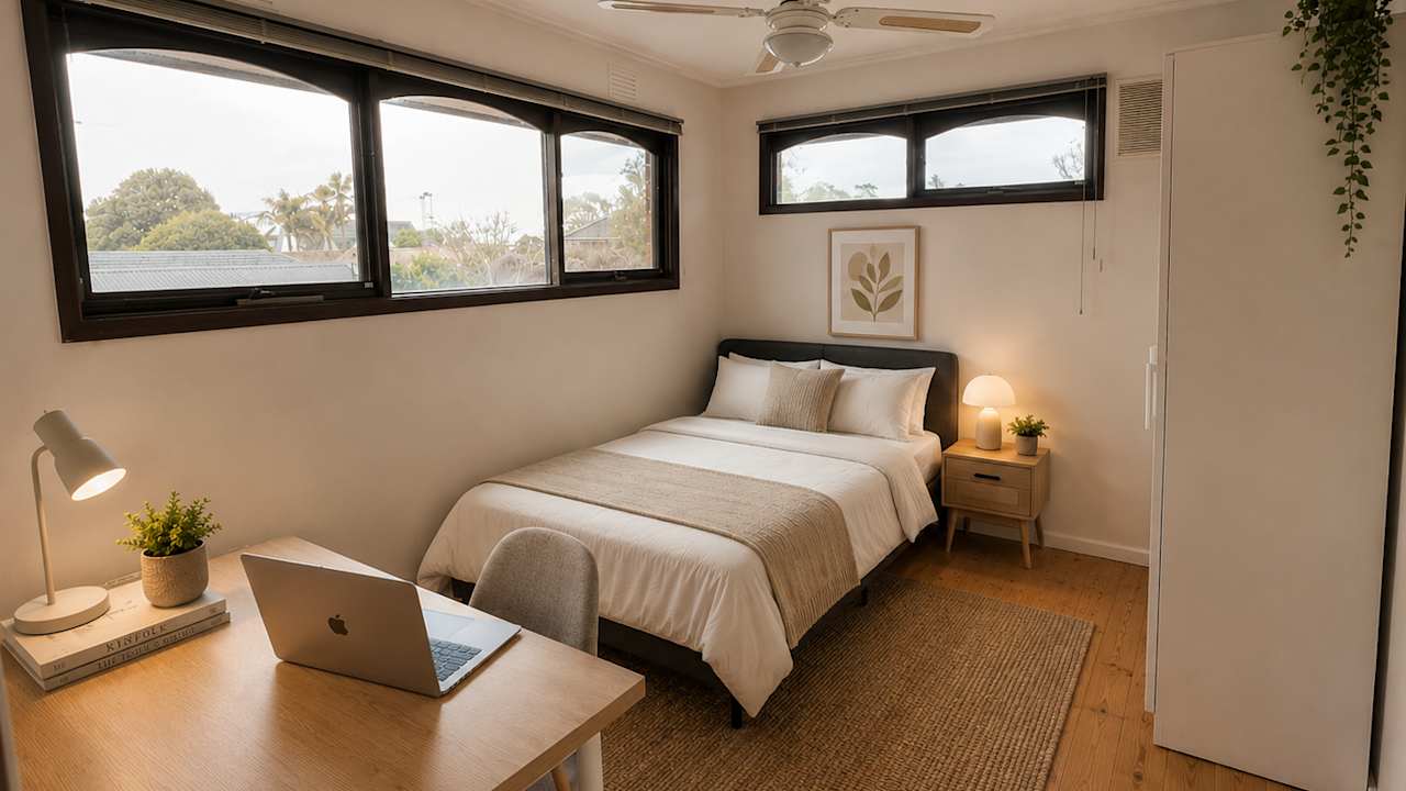 Furnished room in a share house