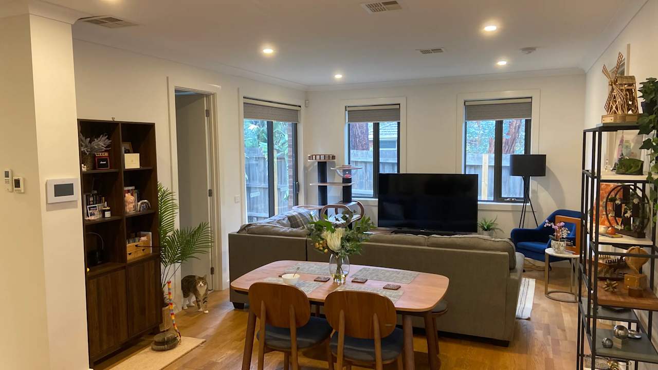 Unfurnished room with own bathroom