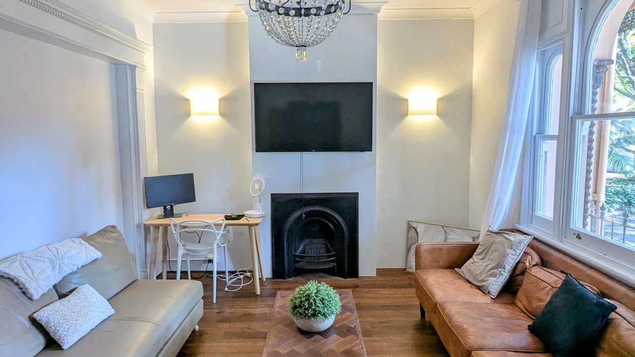 Furnished room with own bathroom