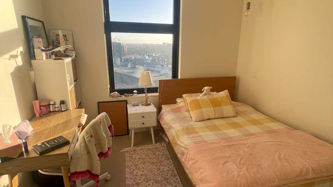 Room with own bathroom