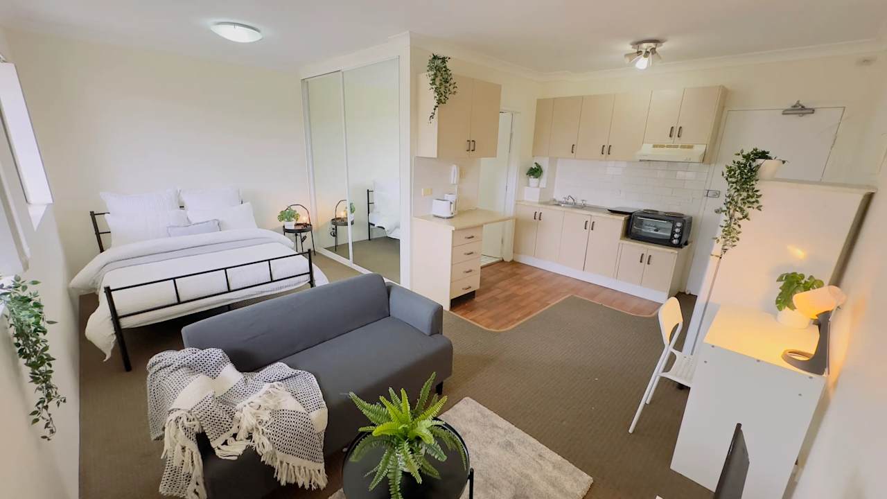 Furnished room studio flat for rent