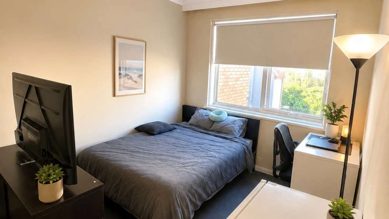 Furnished room in a flatshare