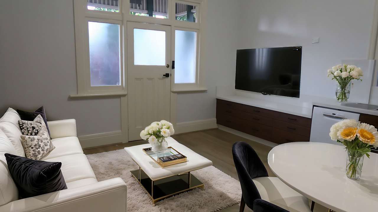 Whole property with 2 rooms for rent