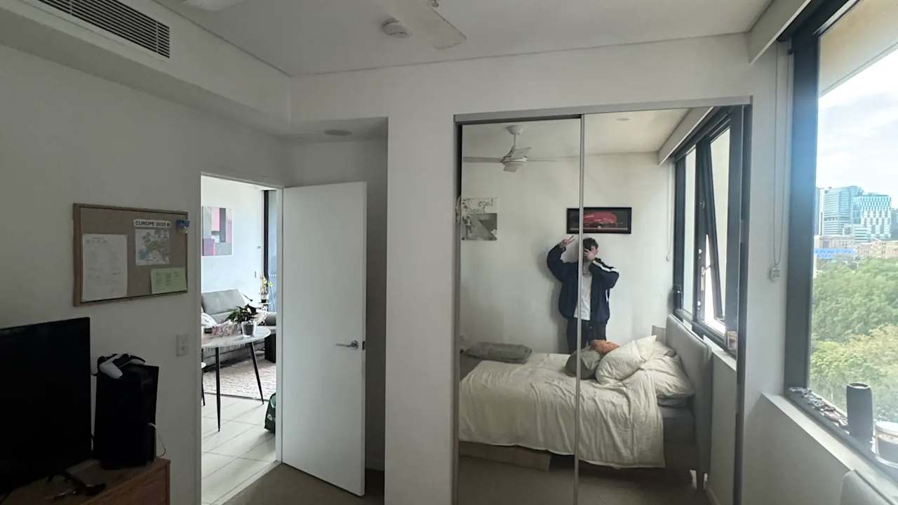 Unfurnished room with own bathroom
