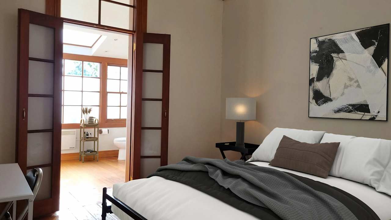 Furnished room in a share house