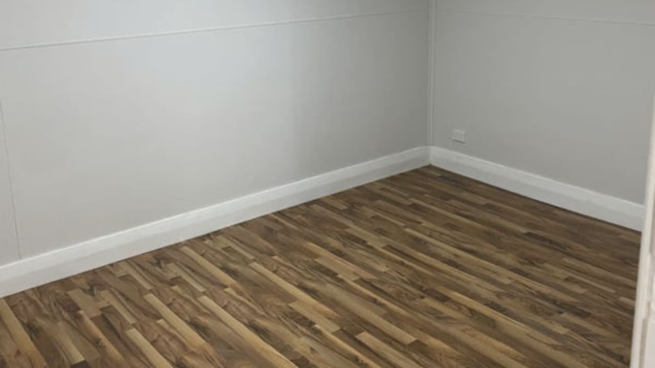 Unfurnished room with own bathroom