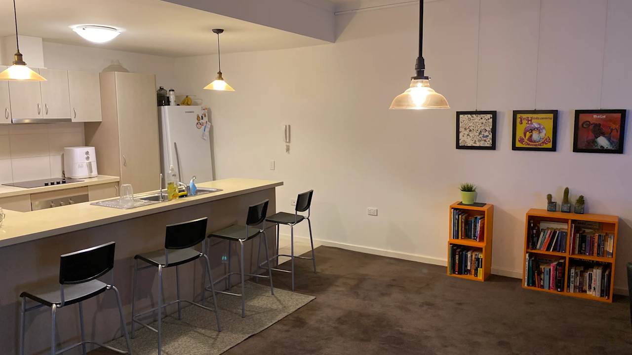 Unfurnished room with own bathroom