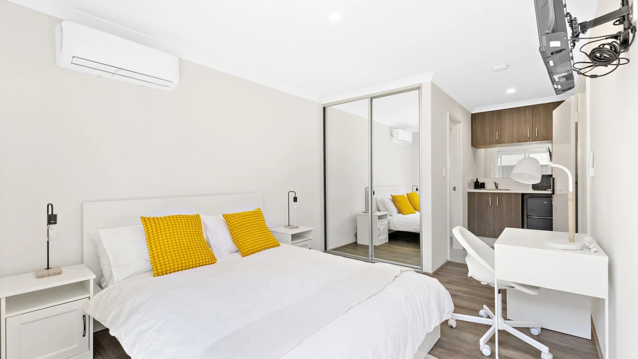 Furnished room with ensuite in a share house