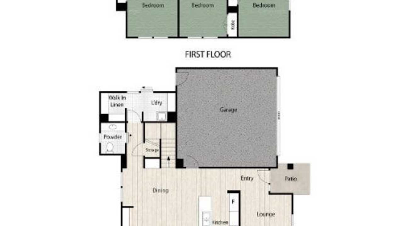 Unfurnished room in a share house