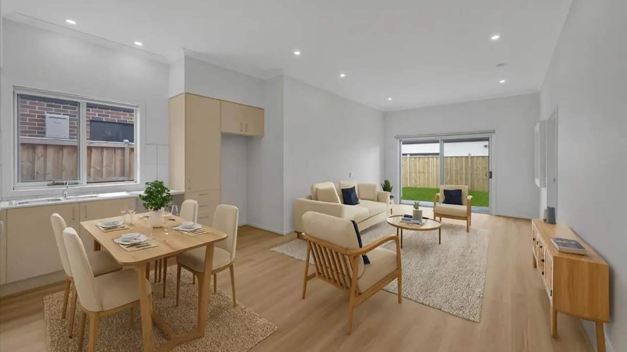 Whole property with 3 rooms for rent