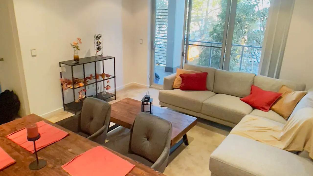 Furnished room with own bathroom