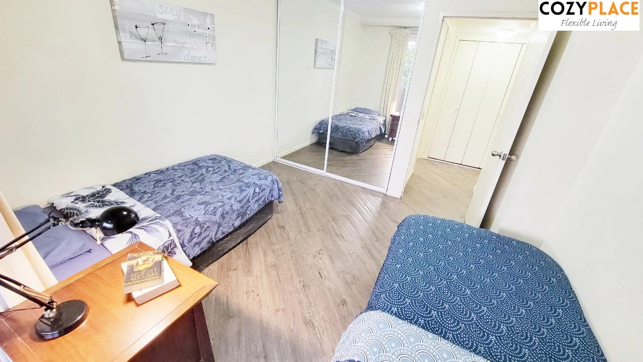 Furnished room with own bathroom