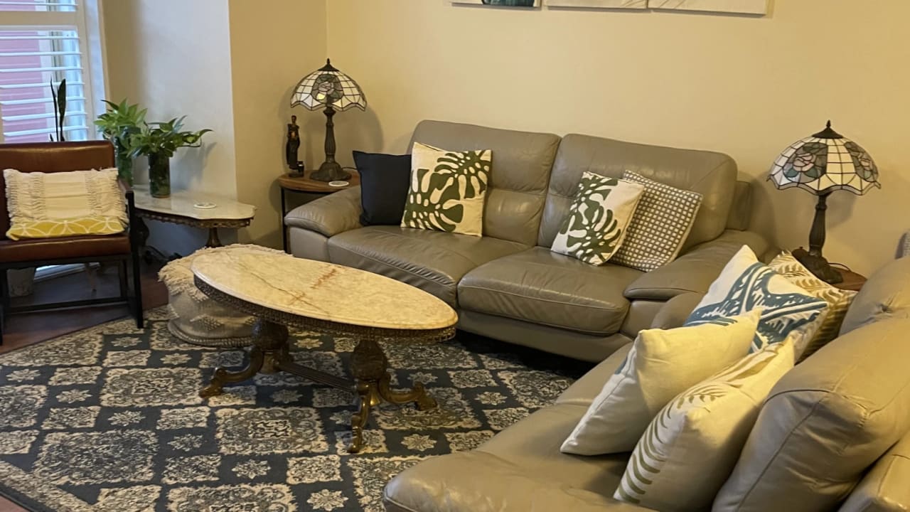 Furnished room with own bathroom