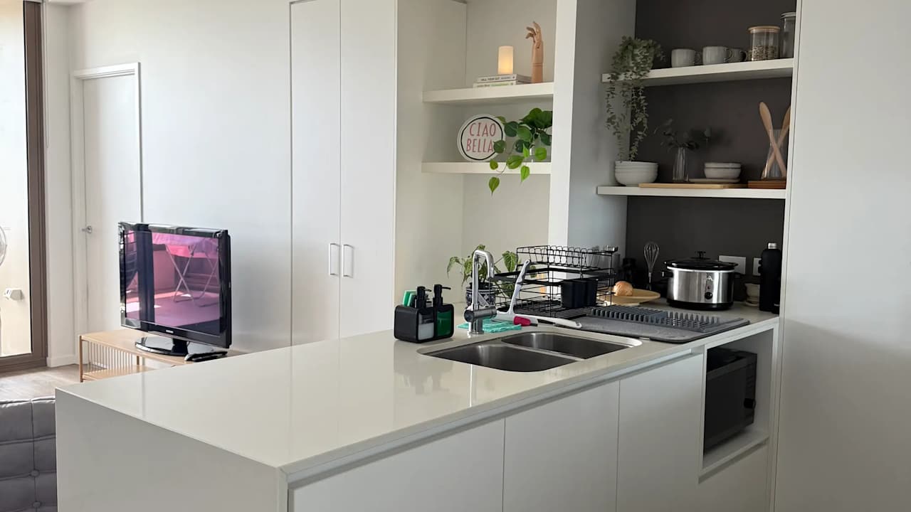 Room with own bathroom