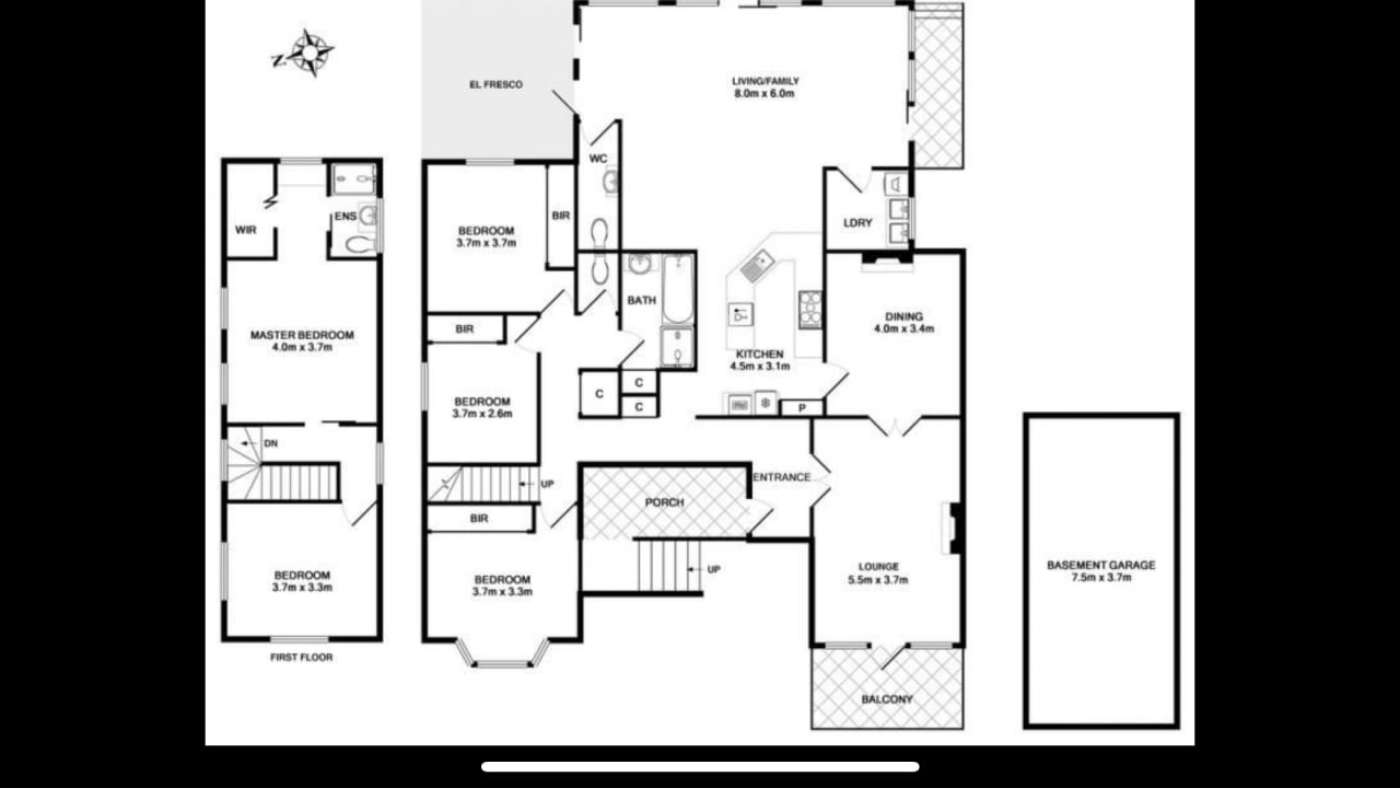 Unfurnished room in a share house