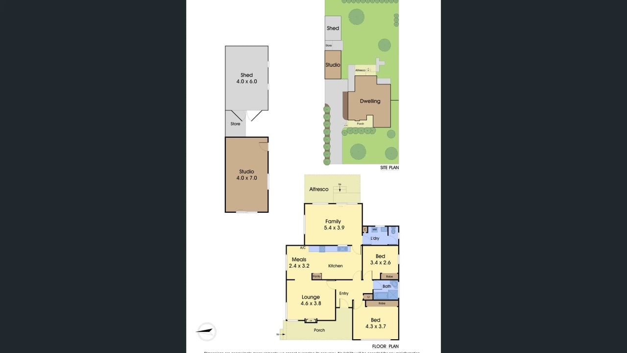 Whole property with 3 rooms for rent