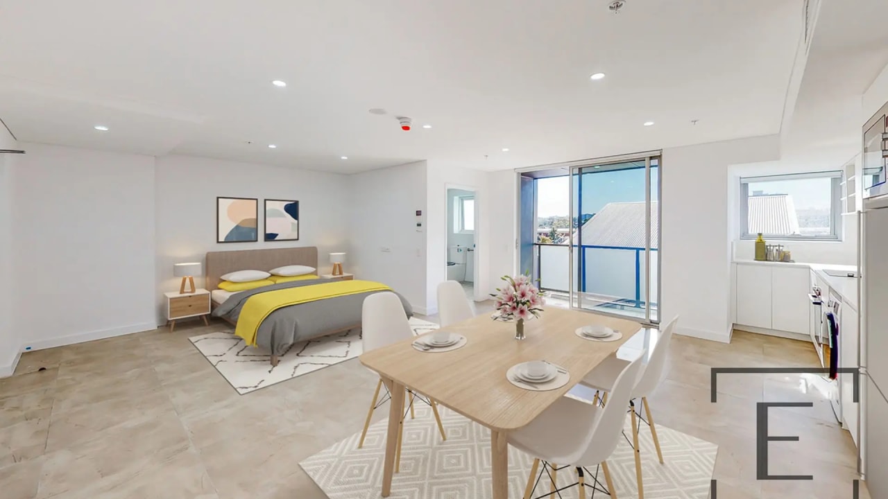 Furnished room studio flat for rent