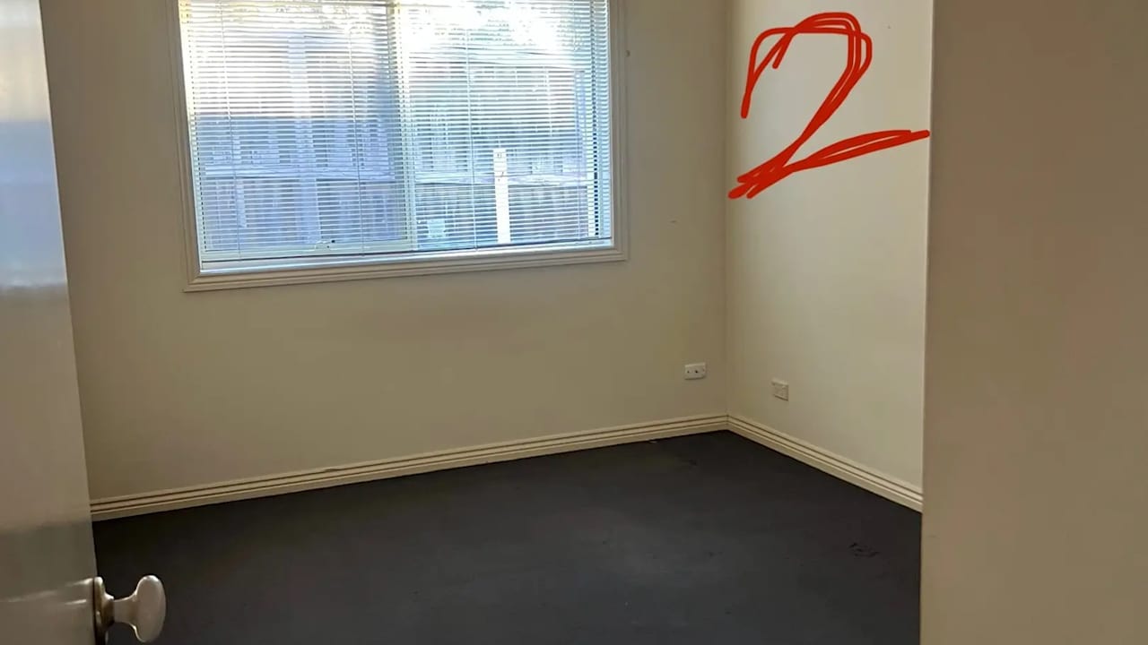 Unfurnished room in a share house