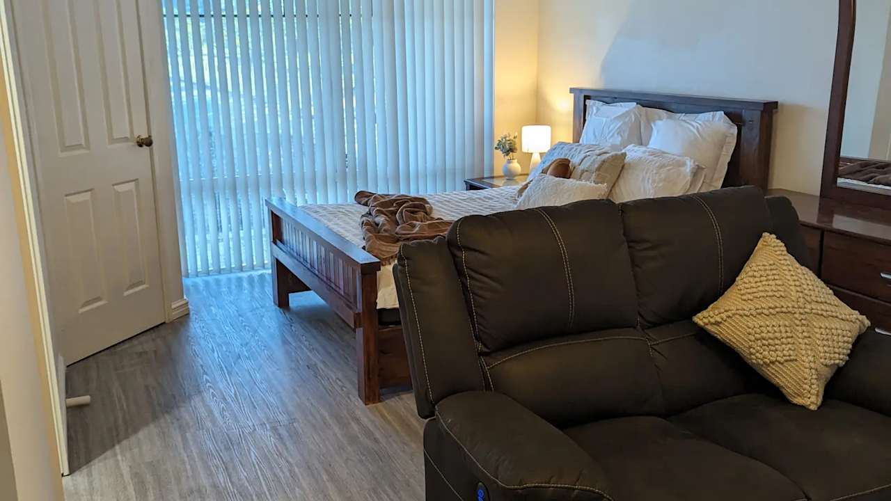 Furnished room with ensuite in a share house