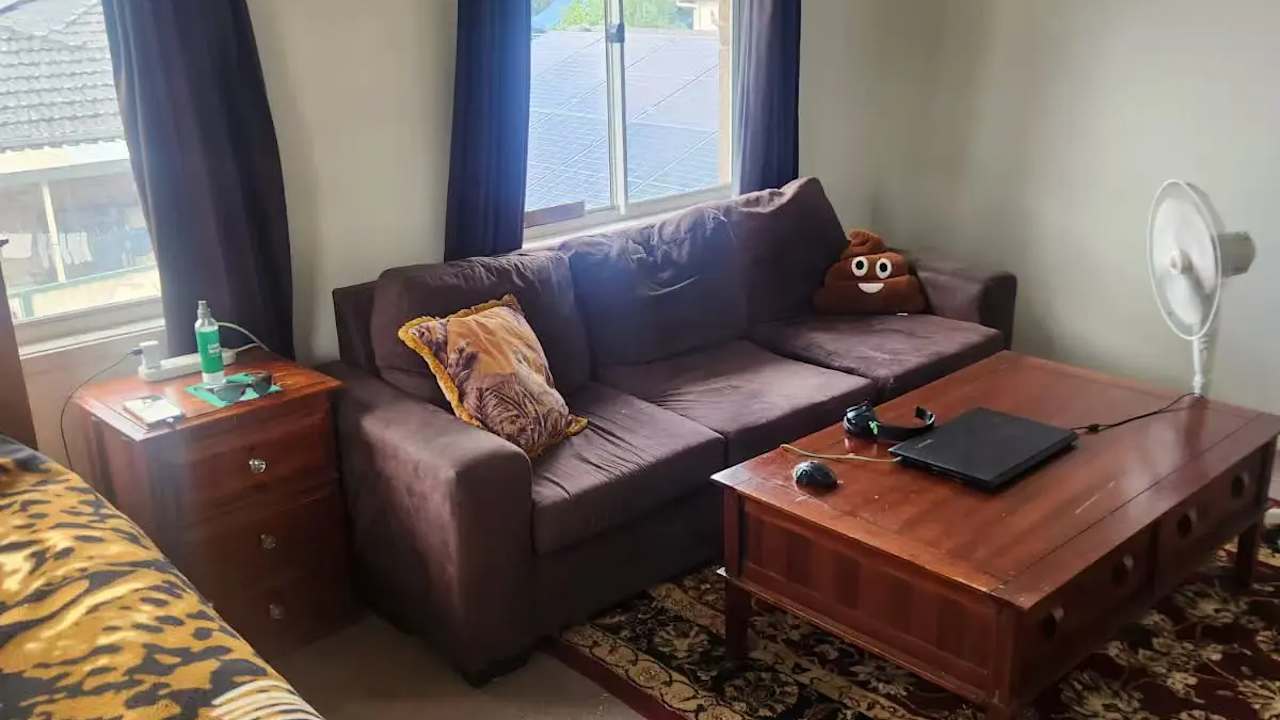 Furnished room with own bathroom