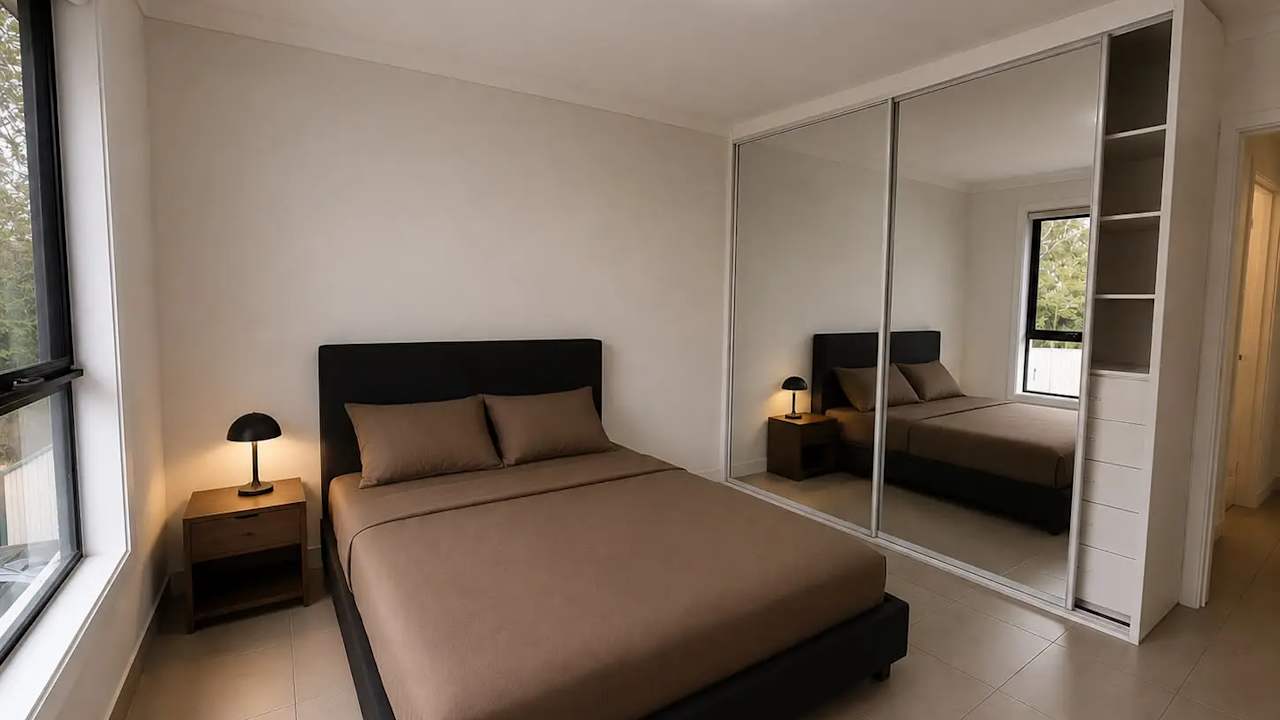 Furnished room in a share house