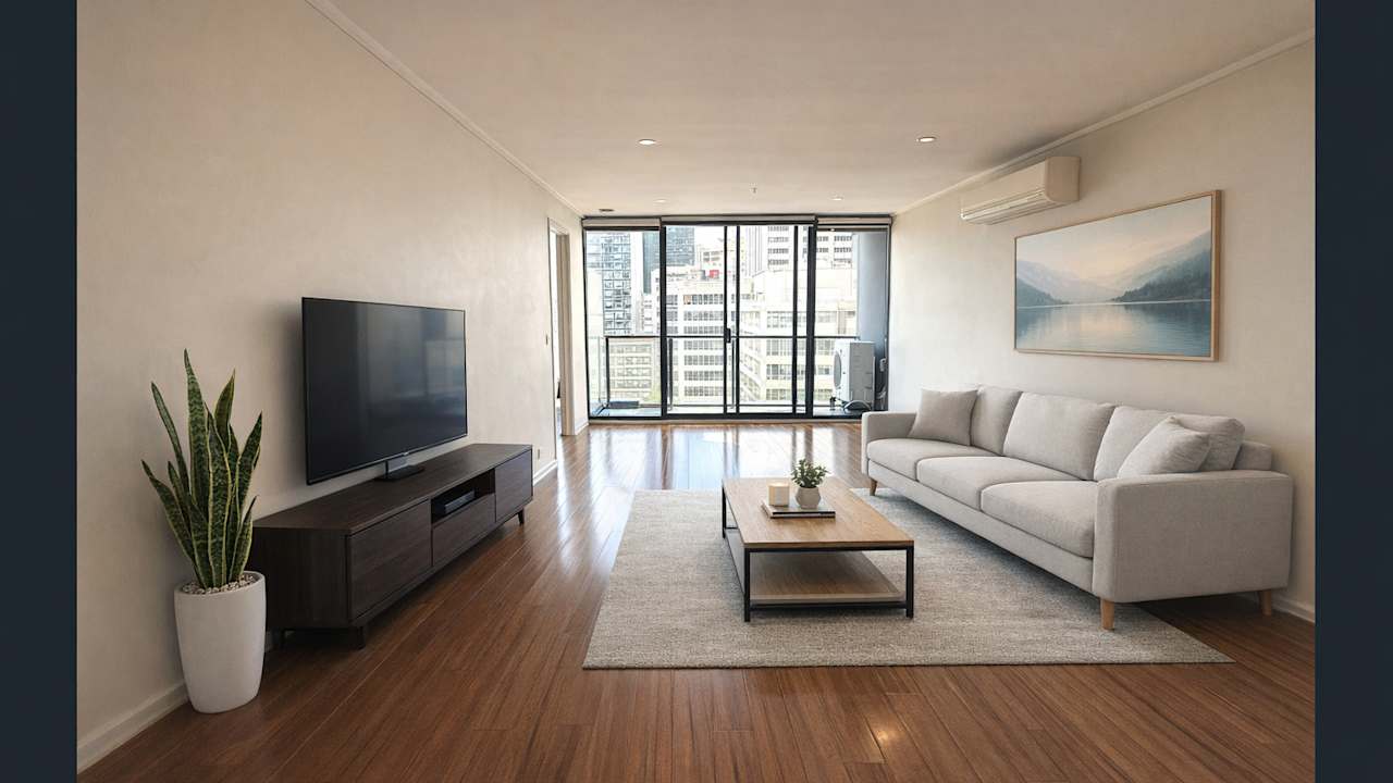 Furnished room in a flatshare