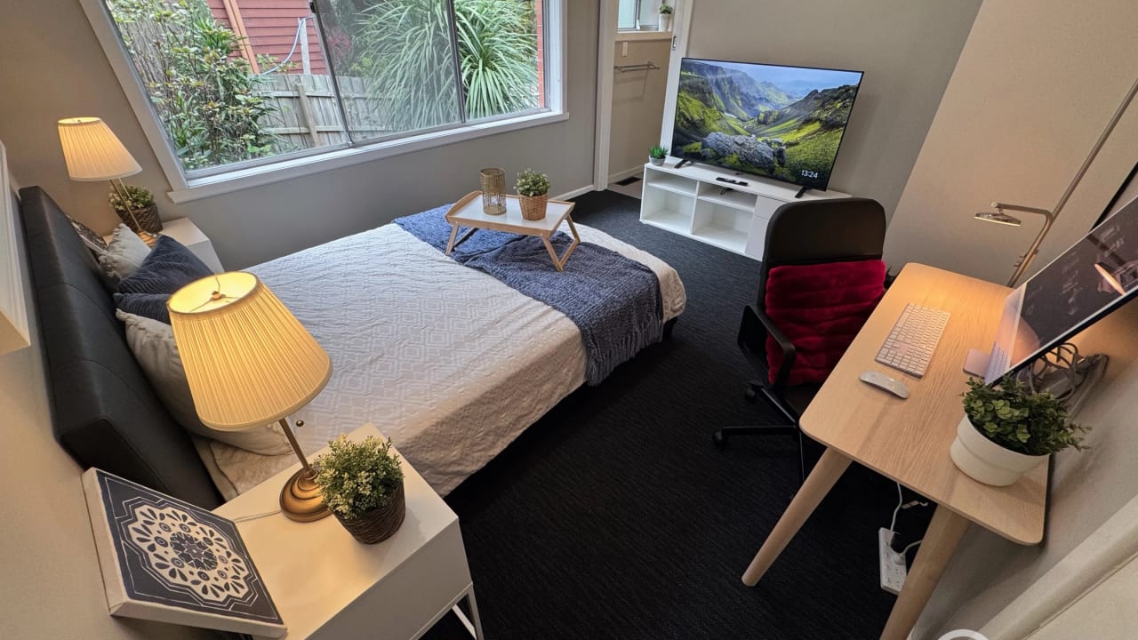 Furnished room with ensuite in a share house