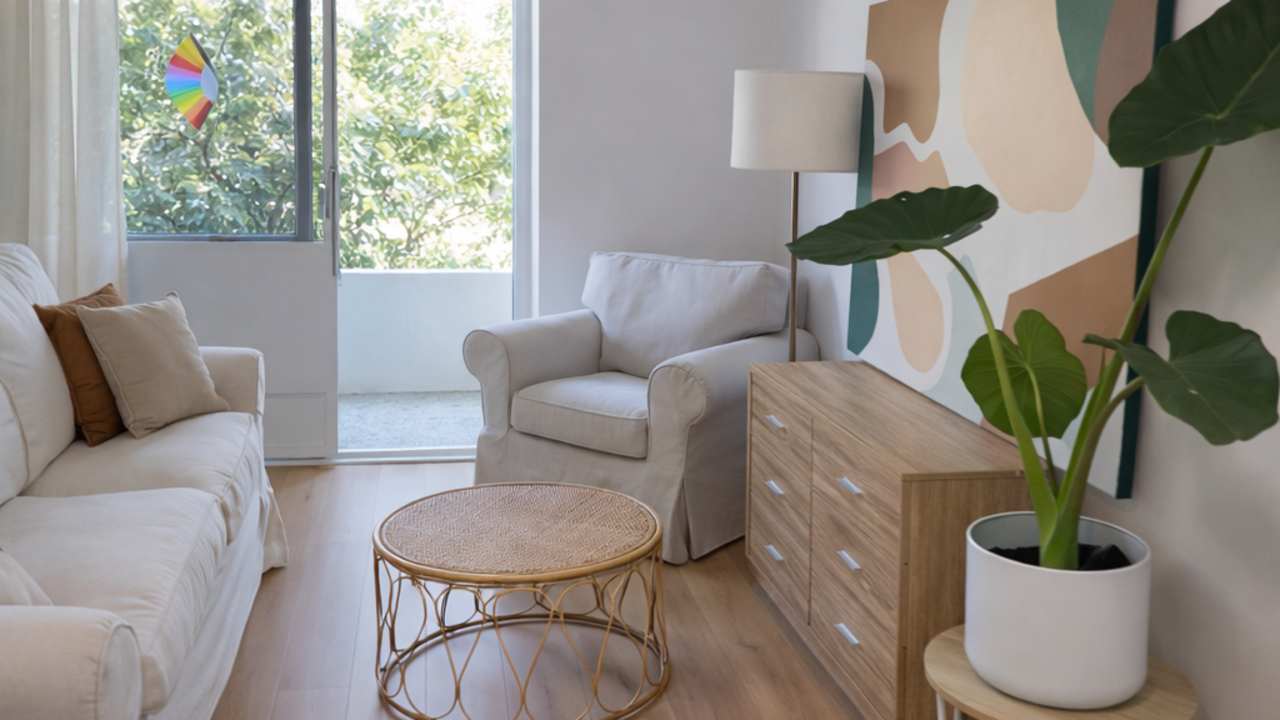 Furnished room in a flatshare