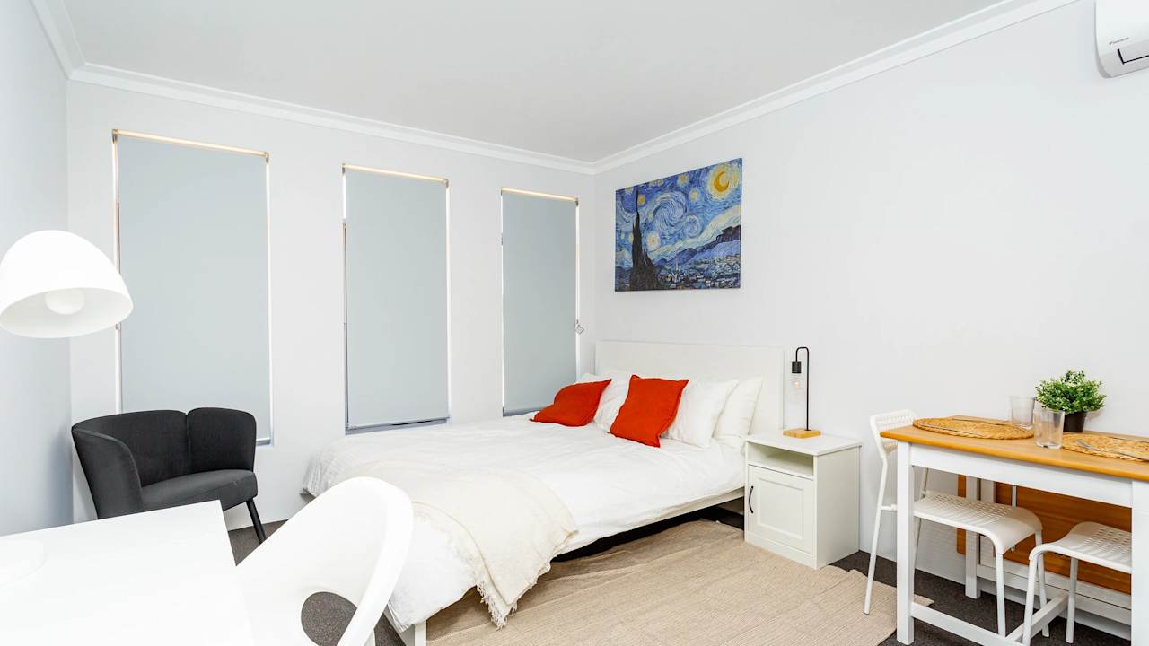 Furnished room with ensuite in a share house