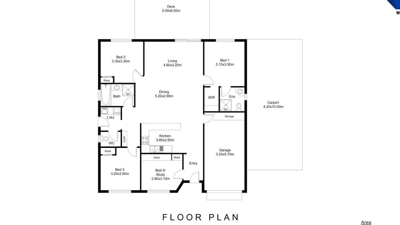 Room in a share house