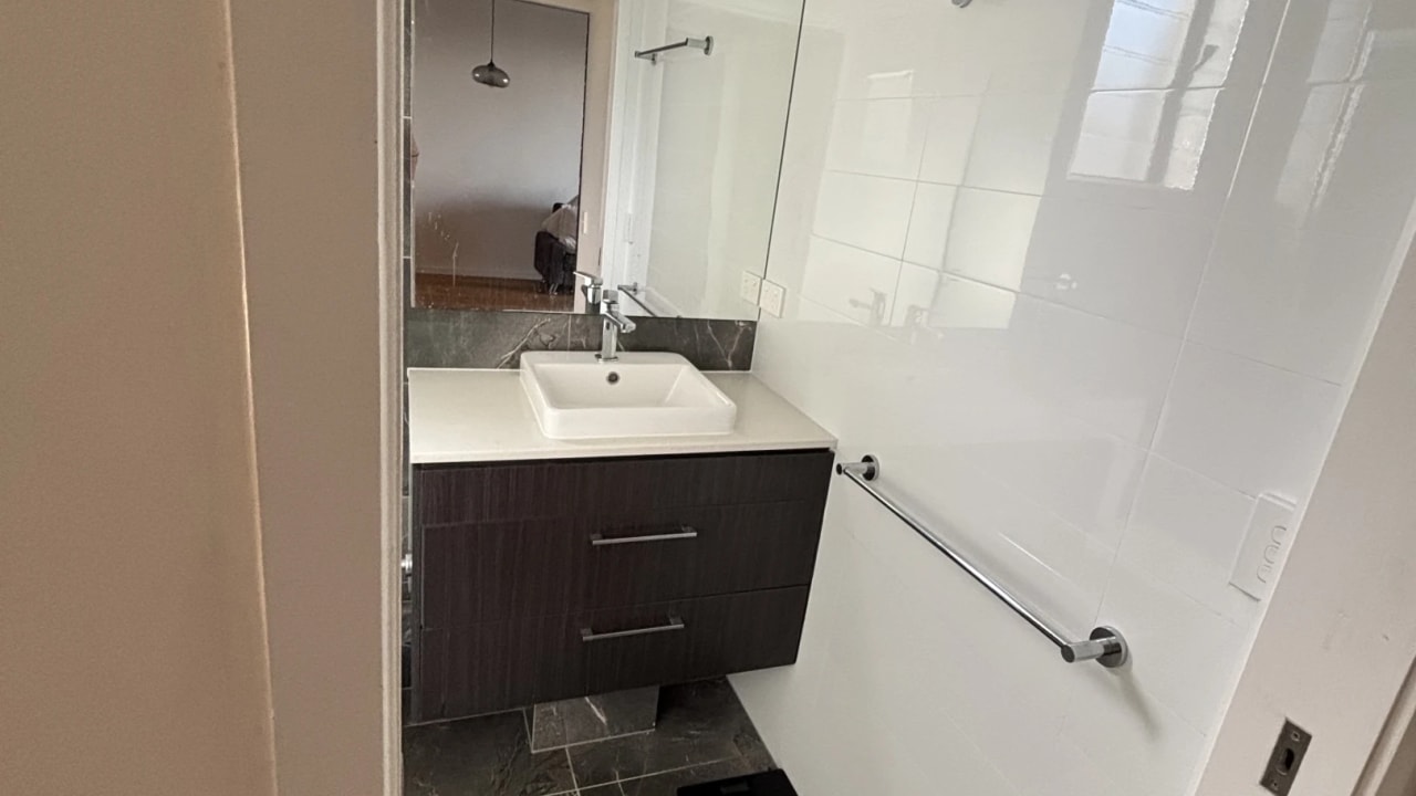 Unfurnished room with own bathroom