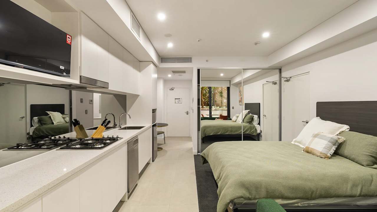 Furnished room studio flat for rent