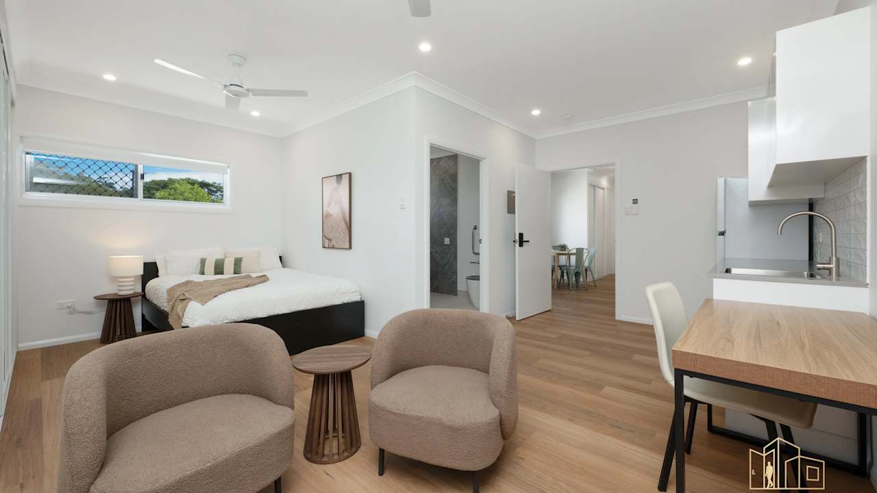 Furnished room studio flat for rent