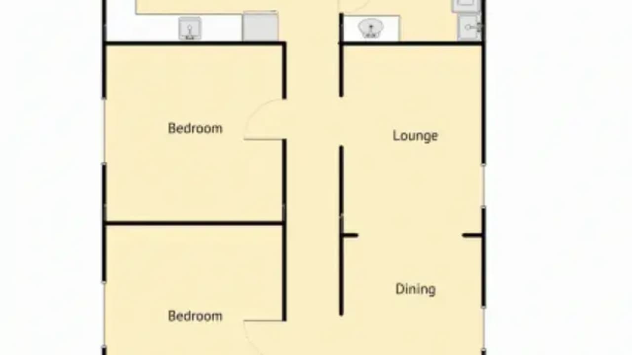 Unfurnished room in a share house