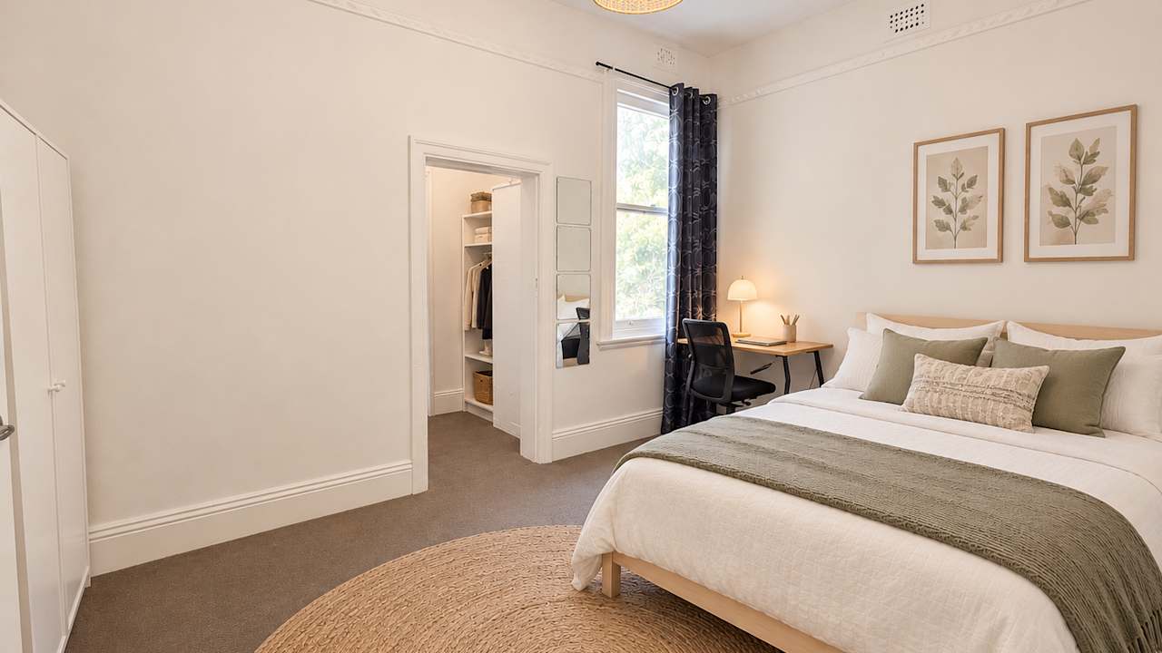 Furnished room in a share house