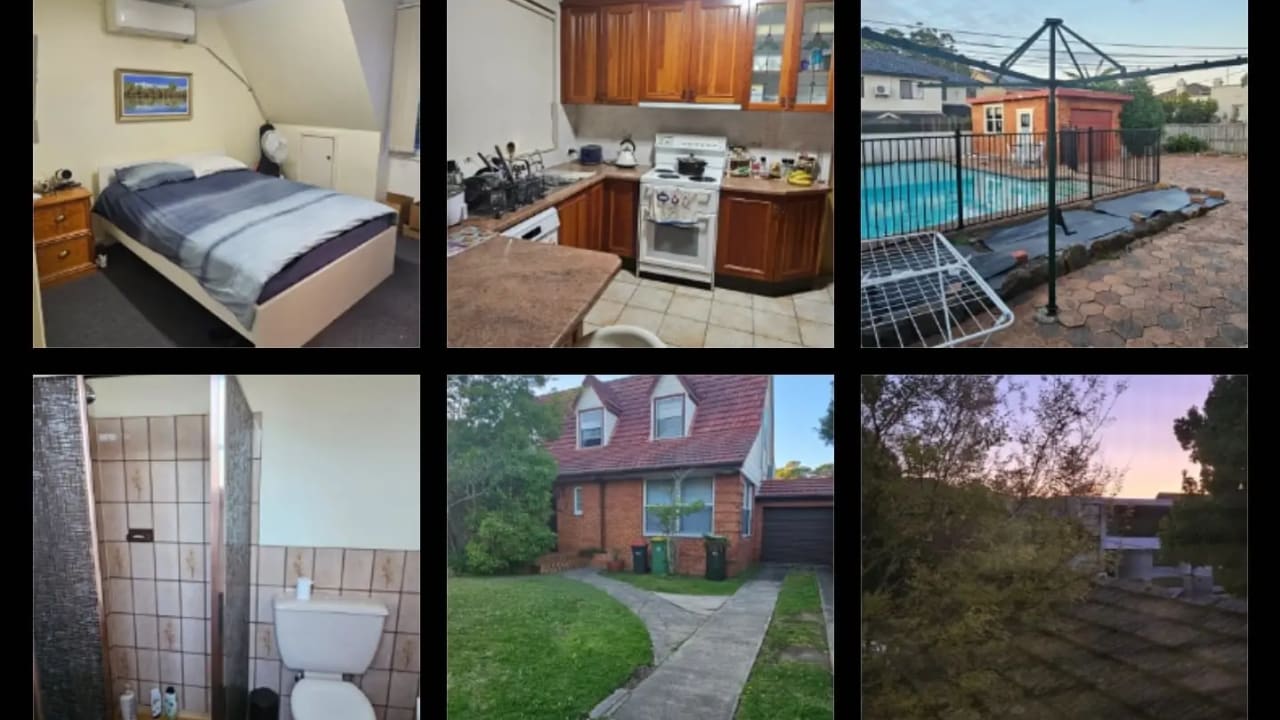 Whole property with 4 rooms for rent