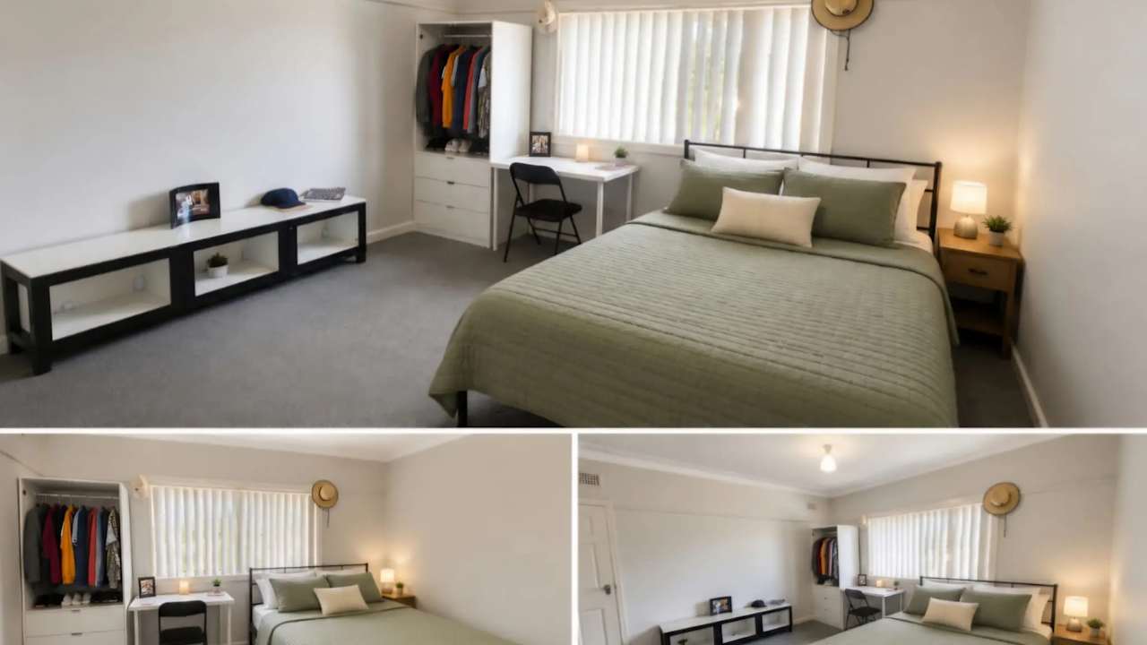 Furnished room in a share house