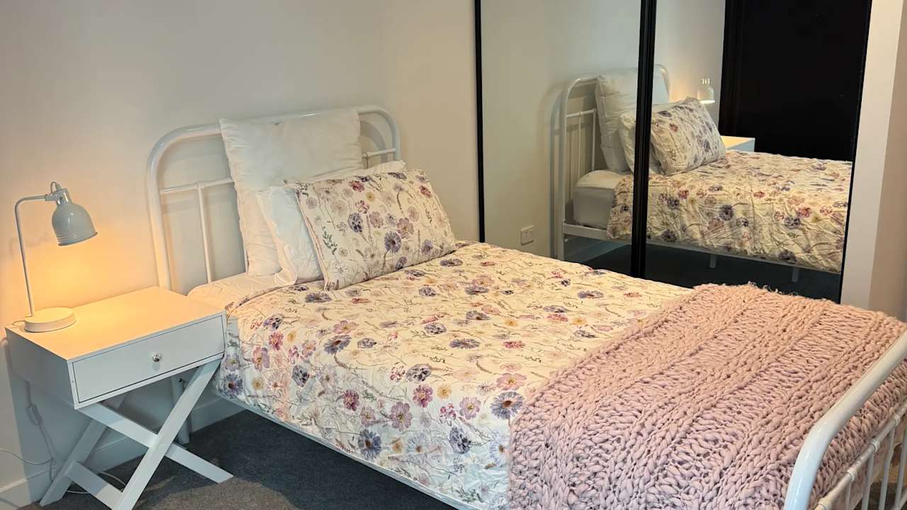 Furnished room with own bathroom