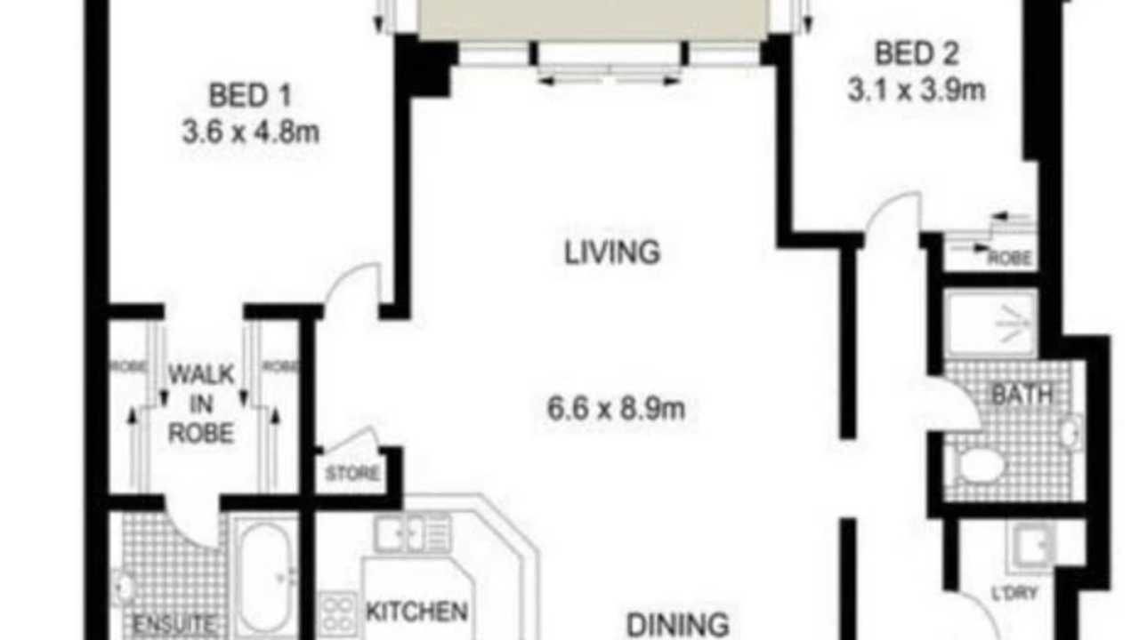 Whole property with 2 rooms for rent