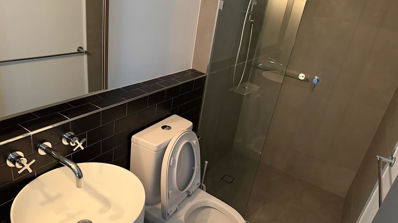 Room with own bathroom