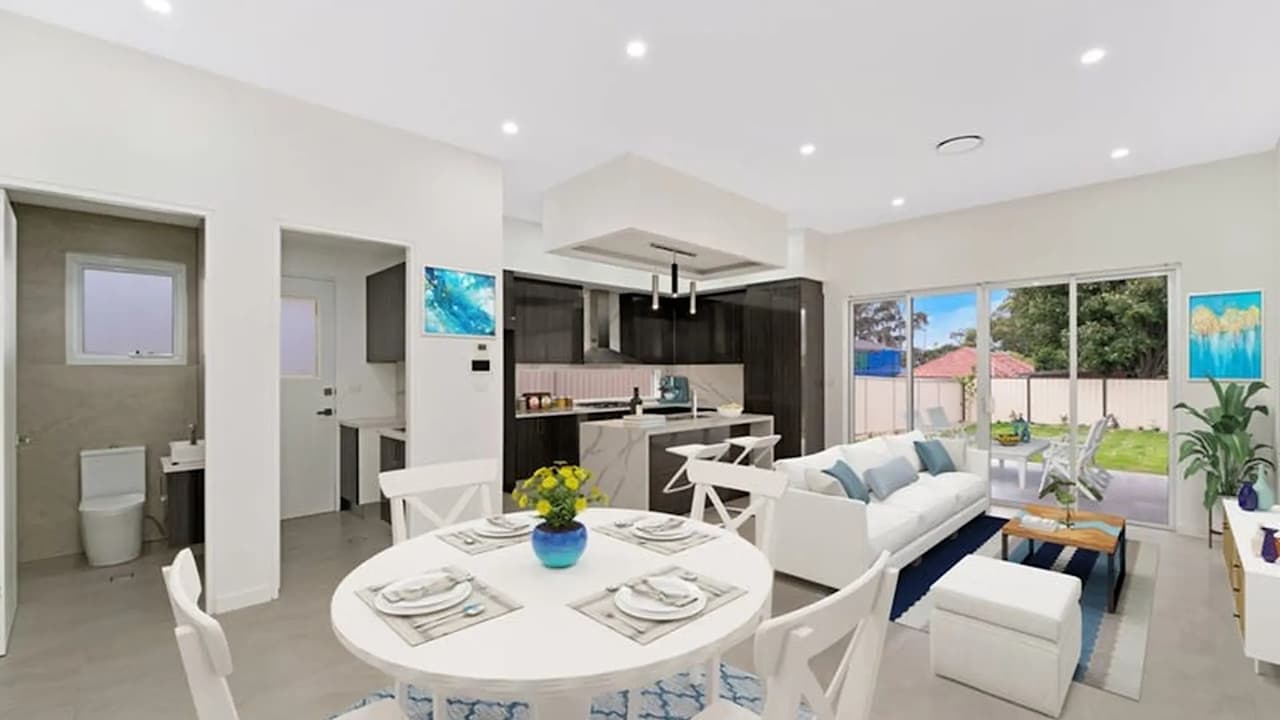 Whole property with 4 rooms for rent