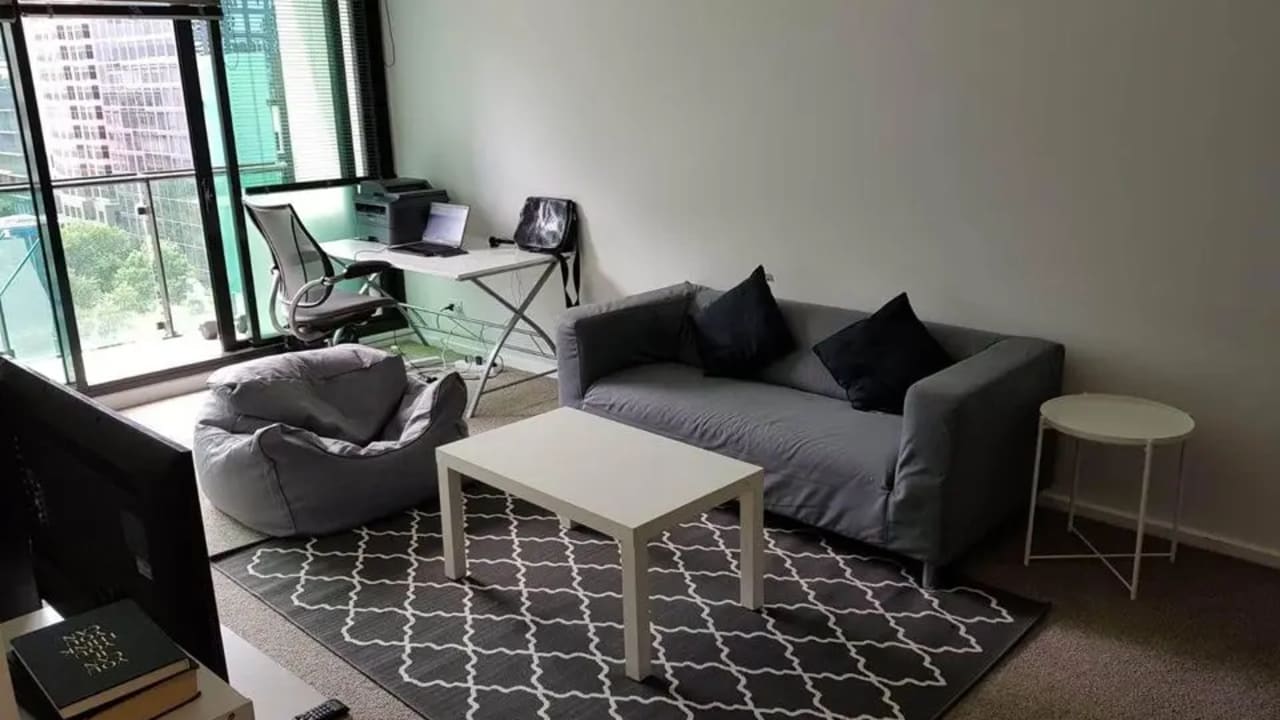 Furnished room with own bathroom