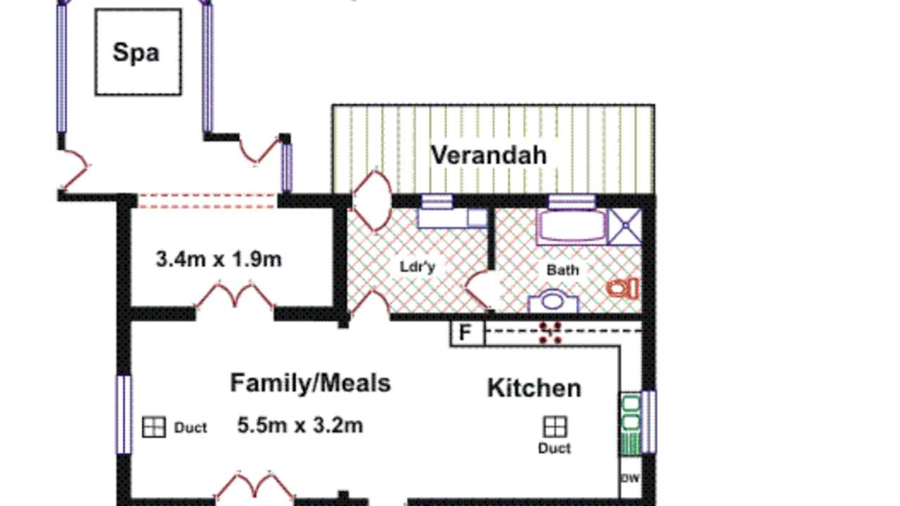 Unfurnished room in a share house