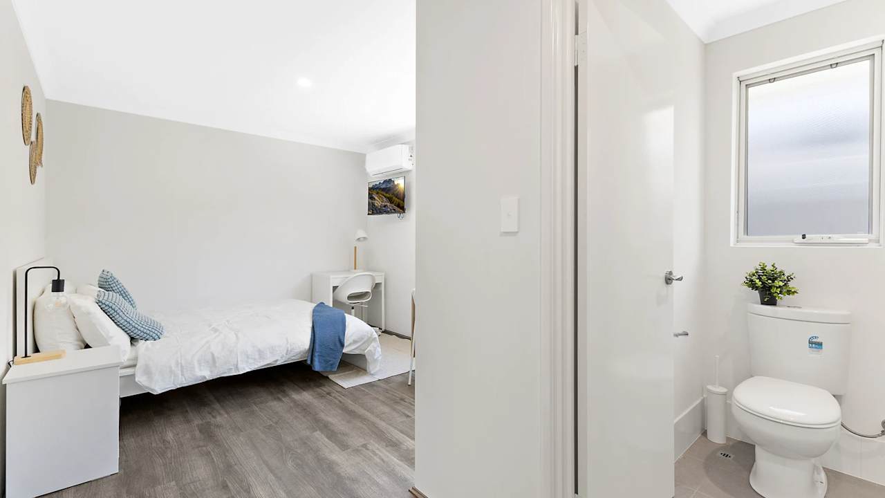 Furnished room with ensuite in a share house