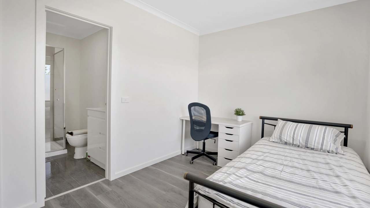 Furnished room with ensuite in a share house