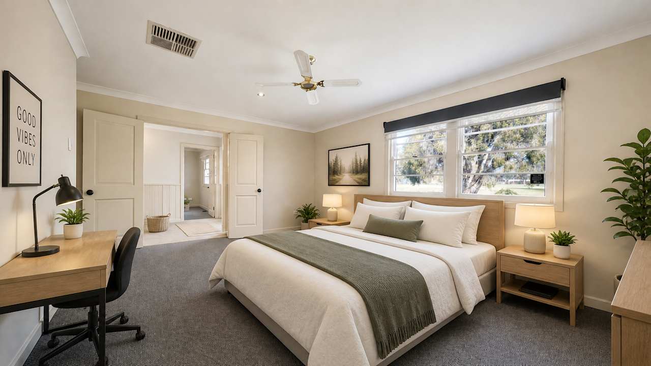 Furnished room in a share house