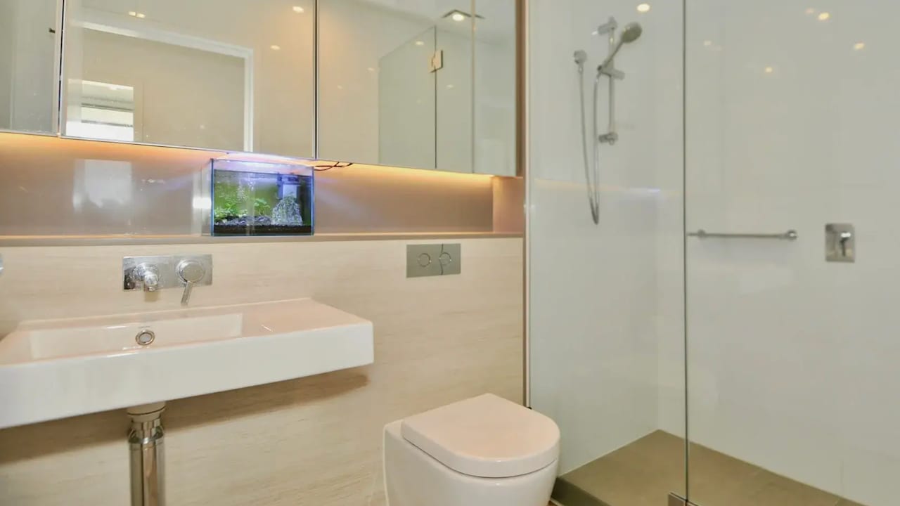 Room with own bathroom