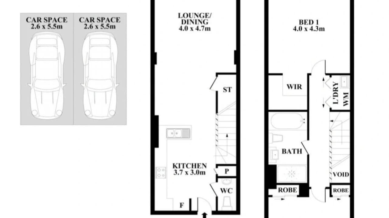 Furnished room in a flatshare